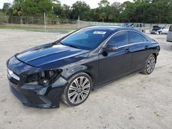 Salvage cars for sale at Fort Pierce, FL auction: 2018 Mercedes-Benz CLA 250