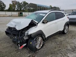 Salvage cars for sale at Spartanburg, SC auction: 2020 Hyundai Kona SEL