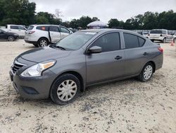 Salvage cars for sale at auction: 2017 Nissan Versa S