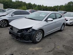 Salvage cars for sale from Copart Exeter, RI: 2019 Hyundai Elantra SE