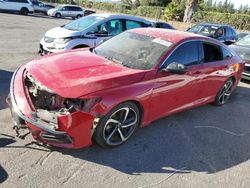 Salvage cars for sale at San Martin, CA auction: 2020 Honda Accord Sport