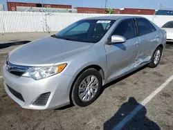 Salvage cars for sale at Van Nuys, CA auction: 2012 Toyota Camry Base