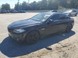 Salvage cars for sale at Savannah, GA auction: 2015 BMW 528 I