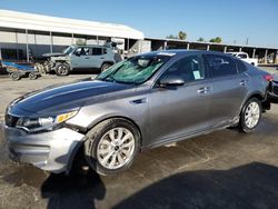 Salvage cars for sale at Fresno, CA auction: 2017 KIA Optima LX