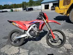 Salvage motorcycles for sale at Grantville, PA auction: 2023 Honda CRF450 RL