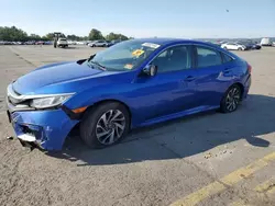 Honda salvage cars for sale: 2017 Honda Civic EX