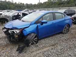 Salvage cars for sale at Ellenwood, GA auction: 2021 Nissan Versa SV