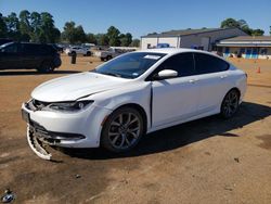 Salvage cars for sale from Copart Longview, TX: 2015 Chrysler 200 S