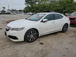 Salvage cars for sale at Lexington, KY auction: 2017 Acura TLX Tech