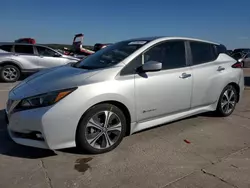 Nissan salvage cars for sale: 2018 Nissan Leaf S