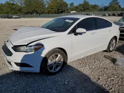 Ford salvage cars for sale: 2018 Ford Fusion SE