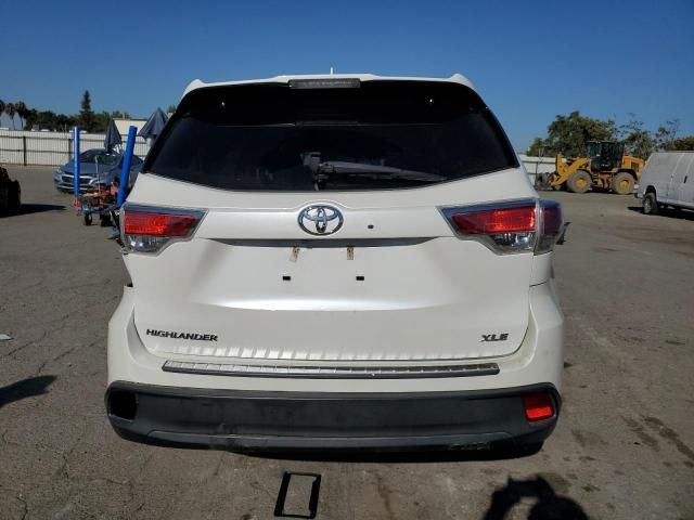 2016 Toyota Highlander XLE