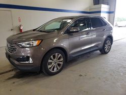 Salvage cars for sale at Sandston, VA auction: 2019 Ford Edge Titanium