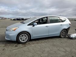 Salvage cars for sale at Martinez, CA auction: 2012 Toyota Prius V