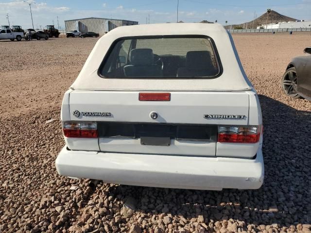 1989 Volkswagen Cabriolet