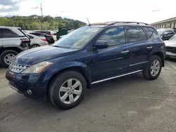 Nissan salvage cars for sale: 2007 Nissan Murano SL