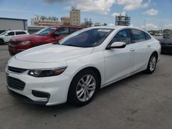 Salvage cars for sale at New Orleans, LA auction: 2017 Chevrolet Malibu LT