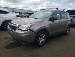 Salvage cars for sale at New Britain, CT auction: 2015 Subaru Forester 2.5I