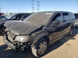 Salvage cars for sale at Elgin, IL auction: 2017 Dodge Grand Caravan GT