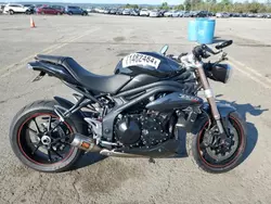 Salvage motorcycles for sale at Pennsburg, PA auction: 2015 Triumph Speed Triple ABS