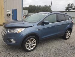 Ford salvage cars for sale: 2018 Ford Escape SE