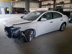 Salvage cars for sale at Eldridge, IA auction: 2012 Nissan Maxima S