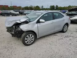 Salvage cars for sale at Columbus, OH auction: 2015 Toyota Corolla L