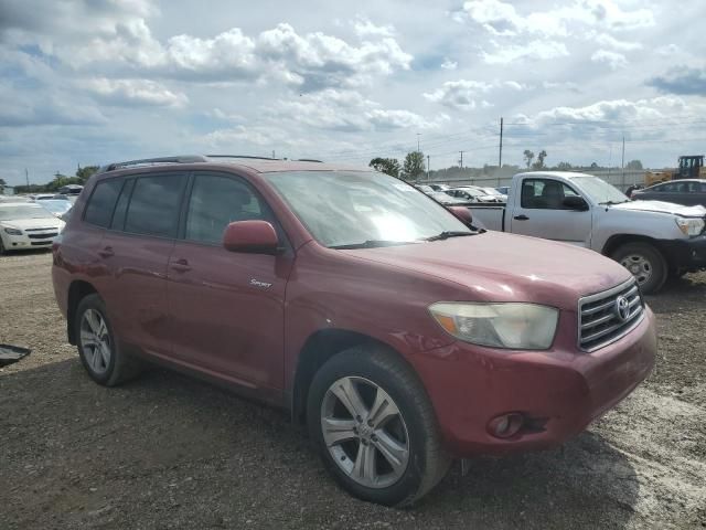 2008 Toyota Highlander Sport