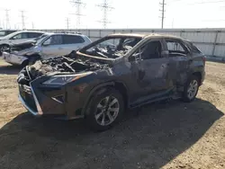 Salvage cars for sale at Elgin, IL auction: 2016 Lexus RX 350 Base