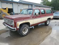 Salvage cars for sale at York Haven, PA auction: 1978 Chevrolet Suburban C