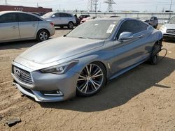 2018 Infiniti Q60 Luxe 300 en venta en Elgin, IL