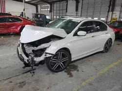 Honda salvage cars for sale: 2016 Honda Accord Sport