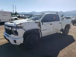 Salvage cars for sale at Colorado Springs, CO auction: 2024 Chevrolet Silverado K3500 LT