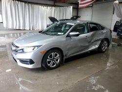 Salvage cars for sale at Albany, NY auction: 2018 Honda Civic LX