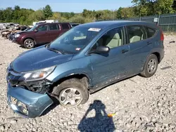 Salvage cars for sale at Candia, NH auction: 2015 Honda CR-V LX