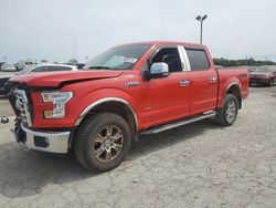 Ford salvage cars for sale: 2015 Ford F150 Supercrew