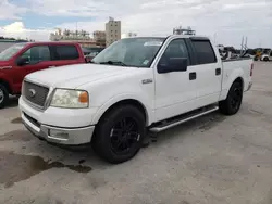 Salvage trucks for sale at New Orleans, LA auction: 2005 Ford F150 Supercrew