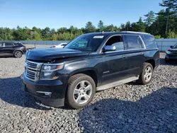 Salvage cars for sale from Copart Windham, ME: 2015 Chevrolet Tahoe K1500 LTZ