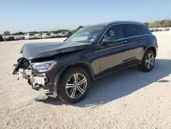 Salvage cars for sale at San Antonio, TX auction: 2021 Mercedes-Benz GLC 300 4matic