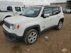 Jeep Vehiculos salvage en venta: 2015 Jeep Renegade Limited