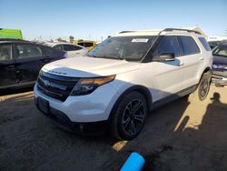 Salvage cars for sale at Brighton, CO auction: 2015 Ford Explorer Sport