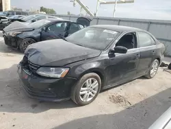 Salvage cars for sale at Kansas City, KS auction: 2017 Volkswagen Jetta S