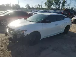 Nissan salvage cars for sale: 2018 Nissan Maxima 3.5S