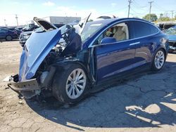 Salvage cars for sale at Chicago Heights, IL auction: 2017 Tesla Model X