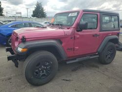 2022 Jeep Wrangler Sport en venta en Moraine, OH