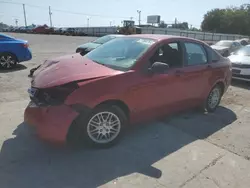 Salvage cars for sale at Oklahoma City, OK auction: 2010 Ford Focus SE