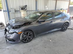 Salvage cars for sale at Cartersville, GA auction: 2021 Honda Civic Sport