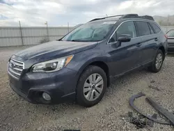 Salvage cars for sale at Magna, UT auction: 2015 Subaru Outback 2.5I Premium