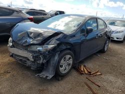 Salvage cars for sale at Tucson, AZ auction: 2015 Honda Civic LX