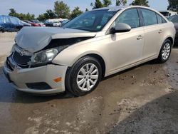 Chevrolet Cruze salvage cars for sale: 2011 Chevrolet Cruze LT